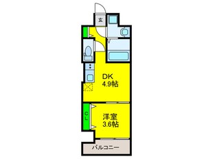 ARCA鳳の物件間取画像